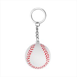 KH20119 Baseball Stress Reliever Keychain With Custom Imprint